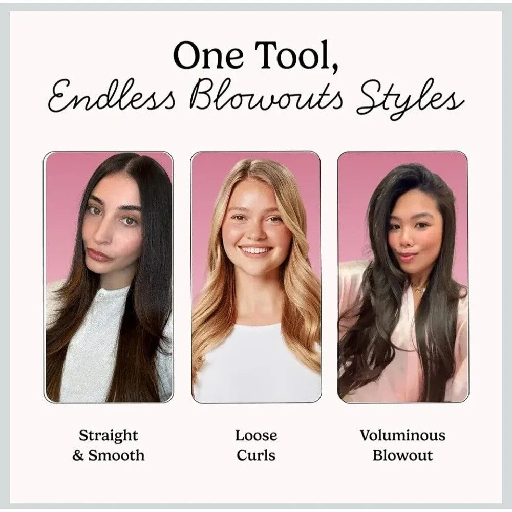 MANE It's Giving Body Large Hot Thermal Round Brush Bouncy Salon Blowout 45MM
